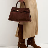 Suede Veronica Beard Dash Bag