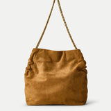 Suede Veronica Beard Slouch Shoulder Bag