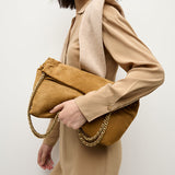 Suede Veronica Beard Slouch Shoulder Bag