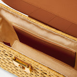 Veronica Beard Lock Box Trap Bag