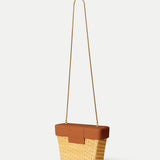 Veronica Beard Lock Box Trap Bag