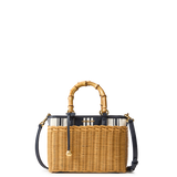 Veronica Beard - Wicker Porto Satchel Bag