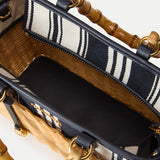 Veronica Beard - Wicker Porto Satchel Bag