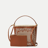 Veronica Beard - Eyelet Whipstitch Feedbag