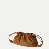 Small Veronica Beard Suede Stash Bag