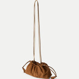 Small Veronica Beard Suede Stash Bag