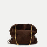 Large Fringe Veronica Beard Slouch Bag