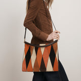 Veronica Beard - Vida Patchwork Shoulder Bag