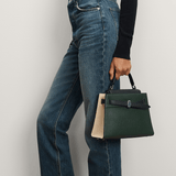 Veronica Beard Dash Top-Handle Bag