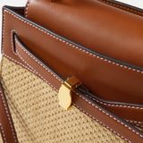 Veronica Beard - Raffia Dash Top - Handle Bag