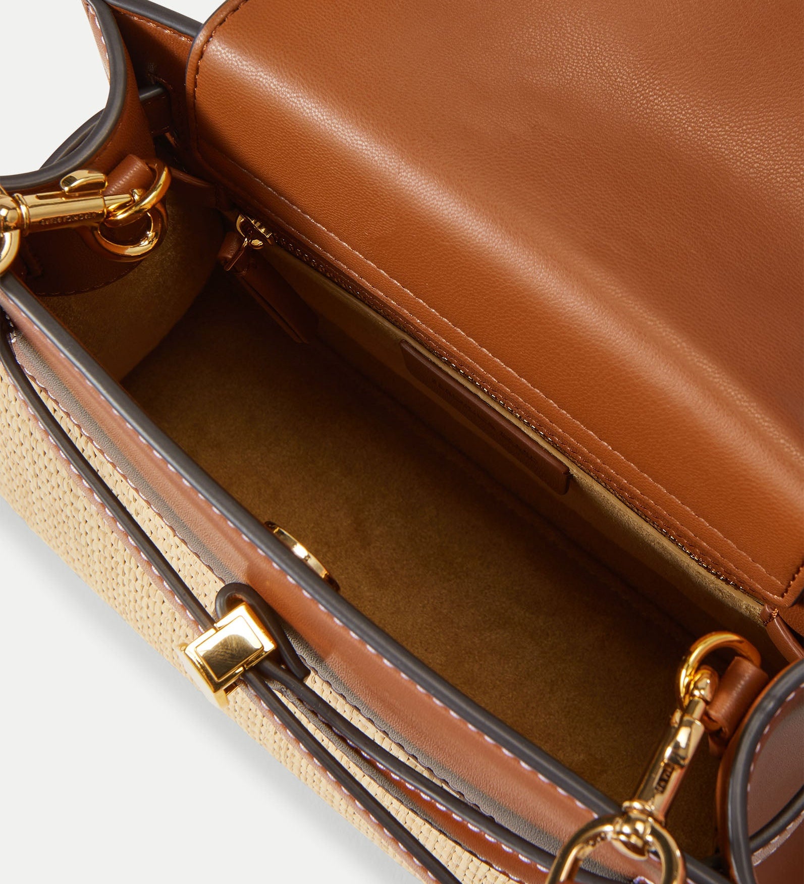 Veronica Beard - Raffia Dash Top - Handle Bag