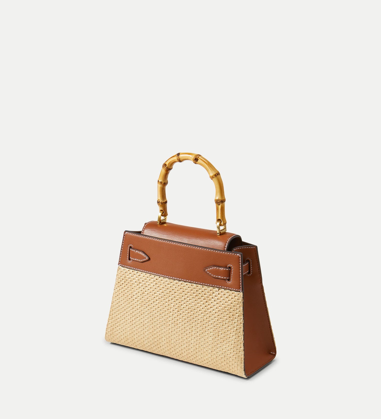 Veronica Beard - Raffia Dash Top - Handle Bag