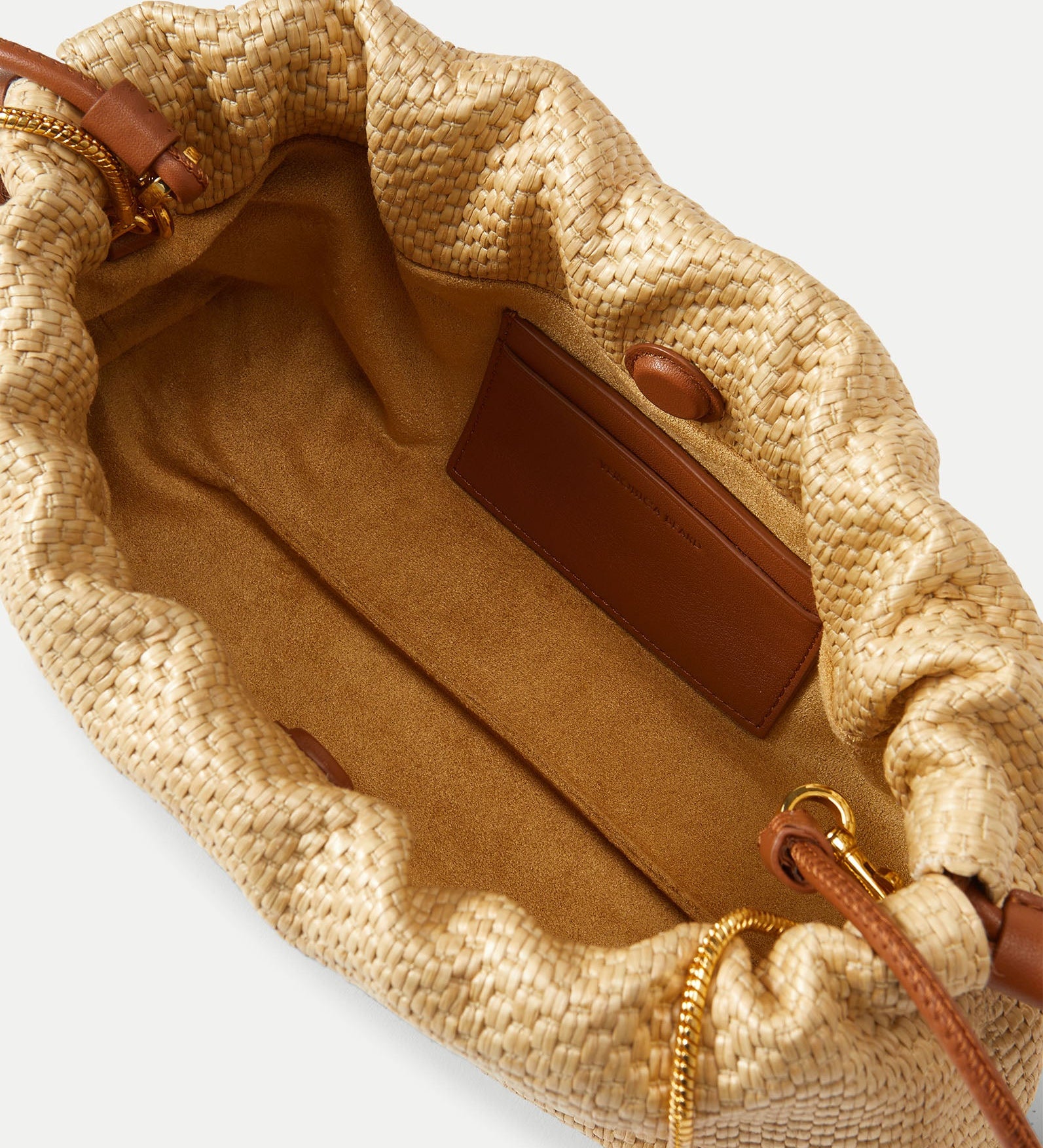 Veronica Beard - Small Veronica Beard Raffia Stash Bag