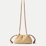 Veronica Beard - Small Veronica Beard Raffia Stash Bag