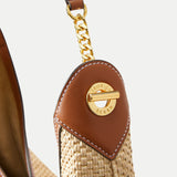 Veronica Beard - Jour Raffia Bag