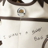 Veronica Beard - Canvas Printed Anchor Bag