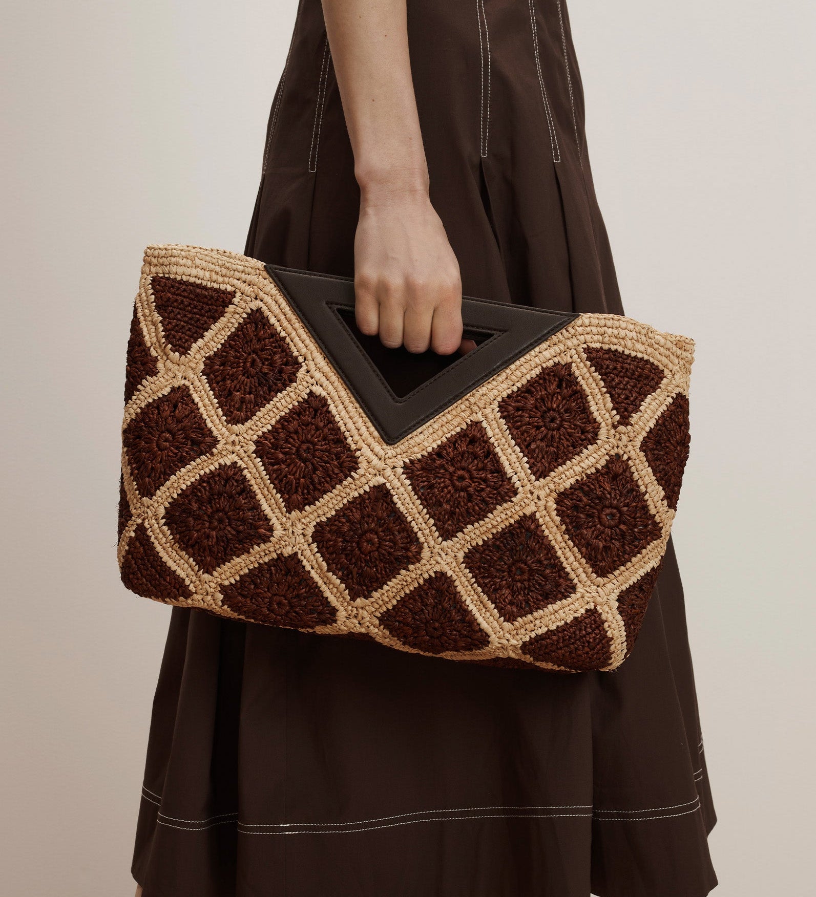 Veronica Beard - Raffia Vesper Clutch