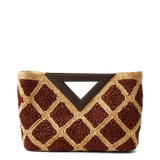 Veronica Beard - Raffia Vesper Clutch