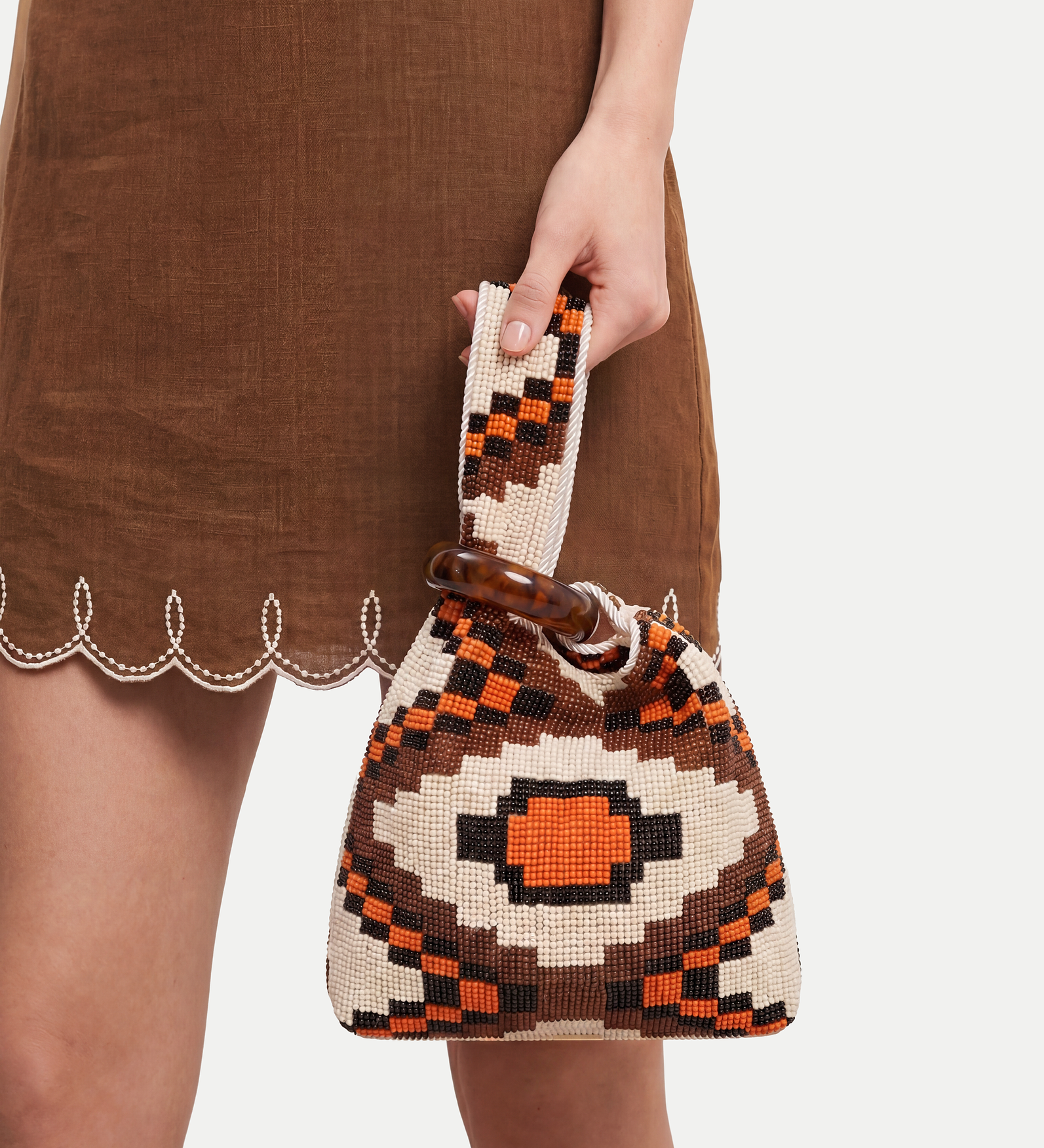 Veronica Beard - Beaded Veronica Beard Swing Clutch