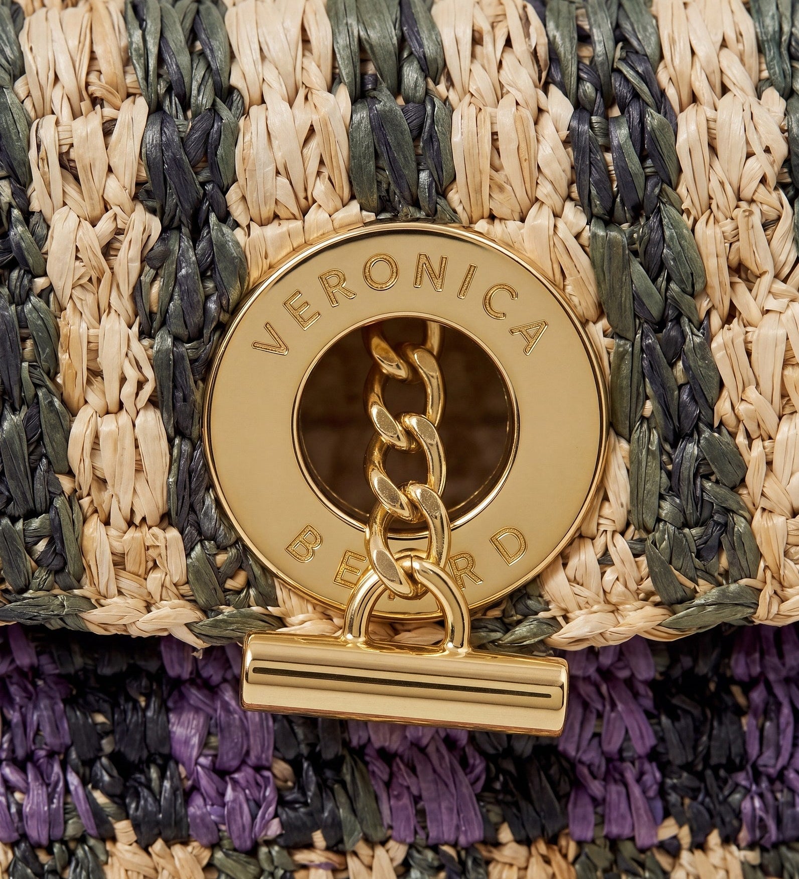 Veronica Beard - Raffia Anchor Clutch