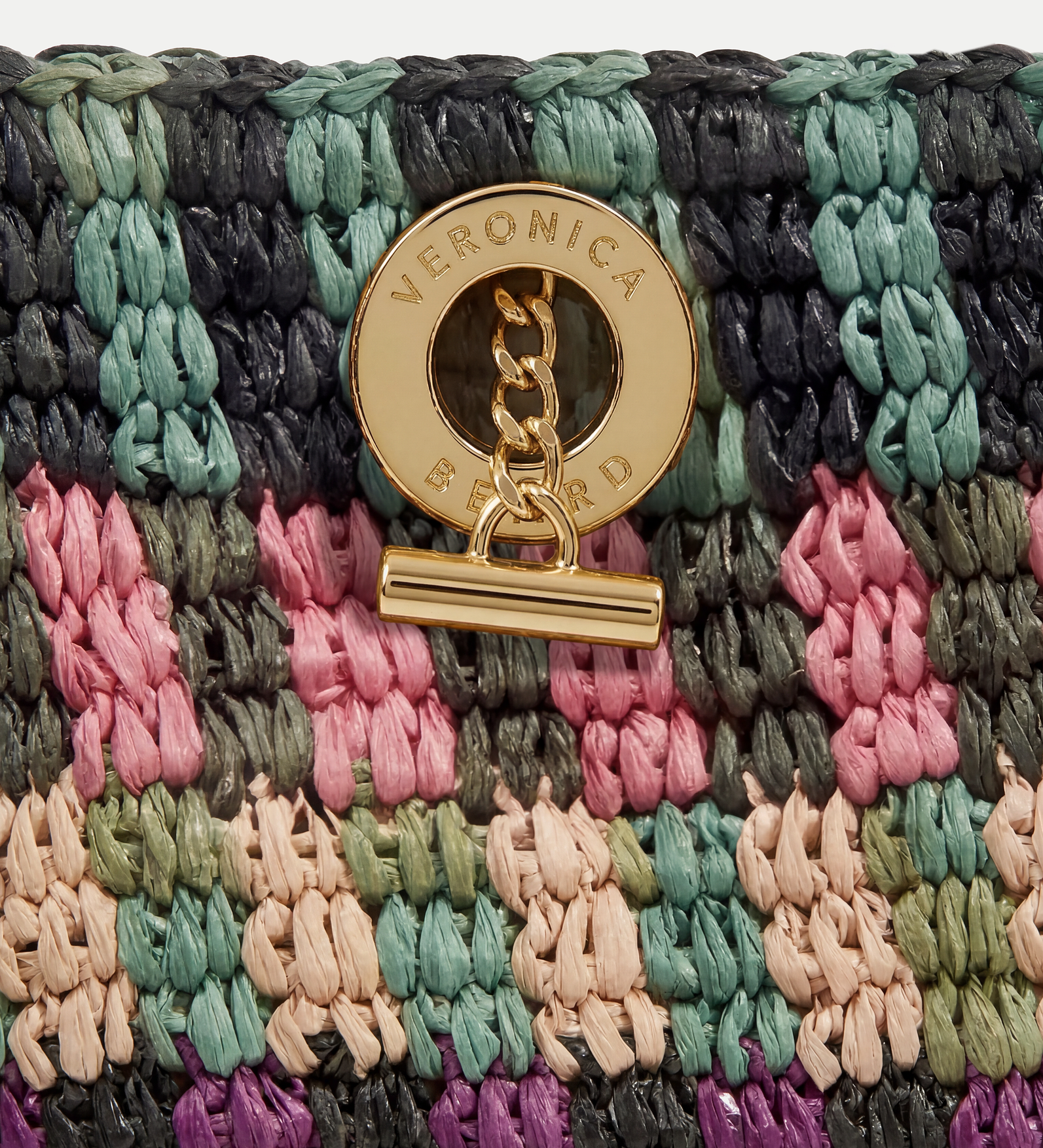 Veronica Beard - Raffia Anchor Basket Tote