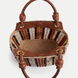 Veronica Beard - Small Beaded Veronica Beard Slouch Bag