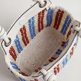 Veronica Beard - Small Beaded Veronica Beard Slouch Bag