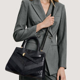 Veronica Beard - Chevron Veronica Beard Dash Bag