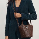 Veronica Beard - Embossed Anchor Bag