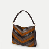 Veronica Beard - Chevron Vida Shoulder Bag