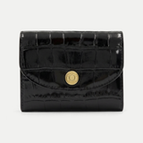 Veronica Beard - Croc - Embossed Flap Card Holder