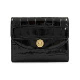 Veronica Beard - Croc - Embossed Flap Card Holder