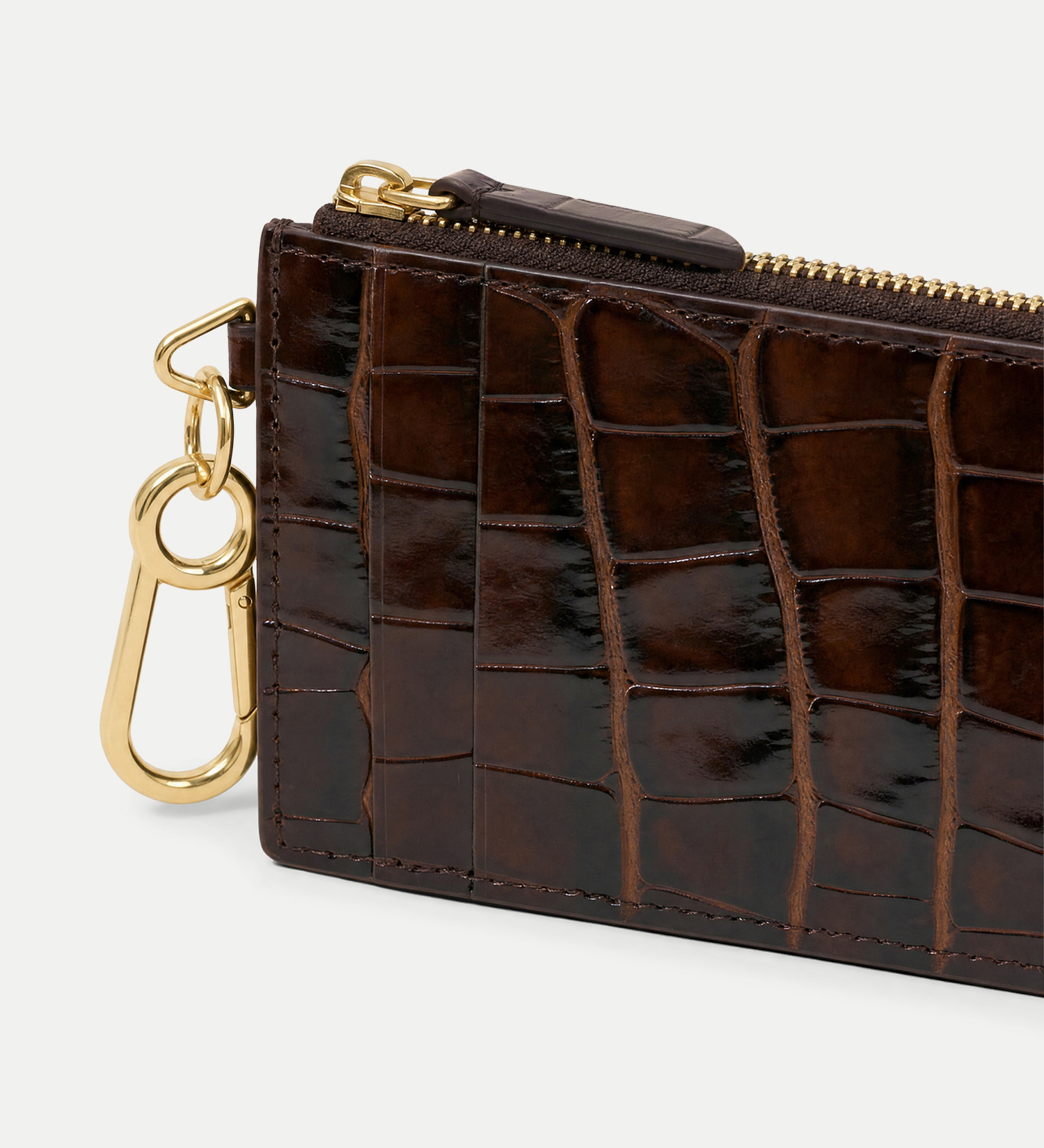 Veronica Beard - Croc - Embossed Card Holder