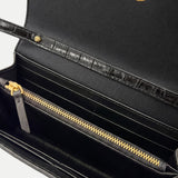 Veronica Beard - Croc - Embossed Crossbody Wallet