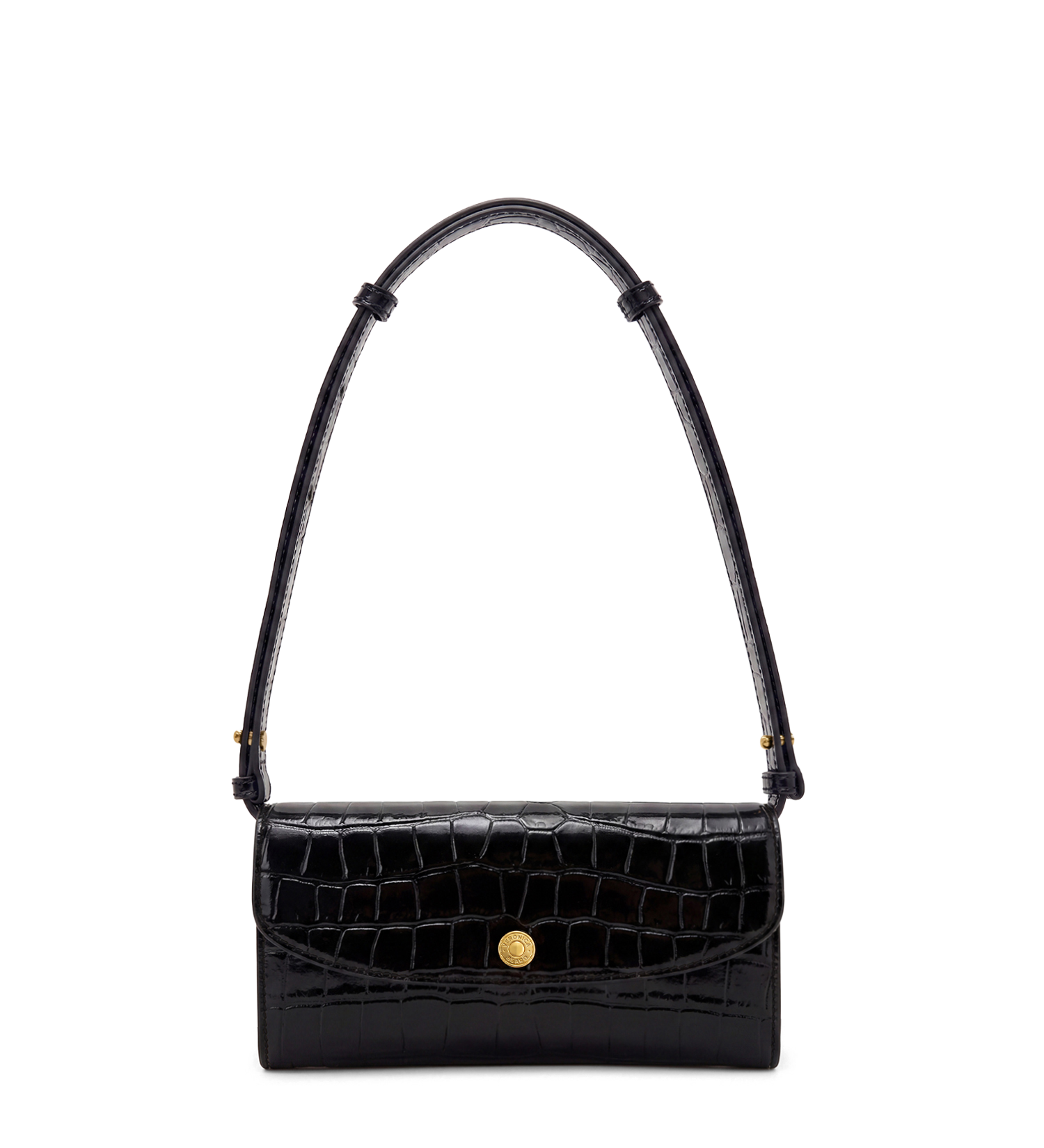 Veronica Beard - Croc - Embossed Crossbody Wallet