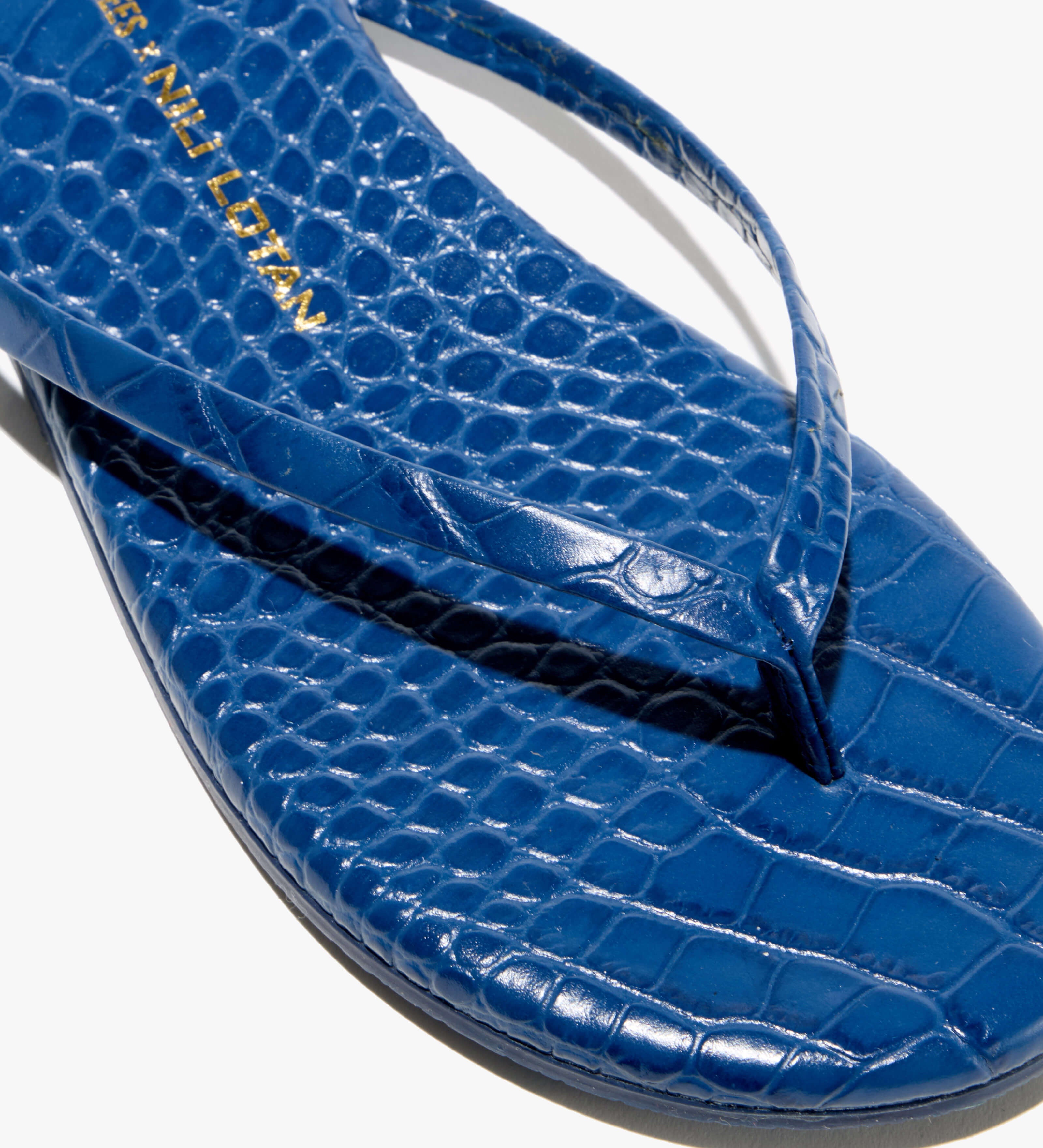 Nili Lotan - NL X TKEES LEATHER FLIP FLOP