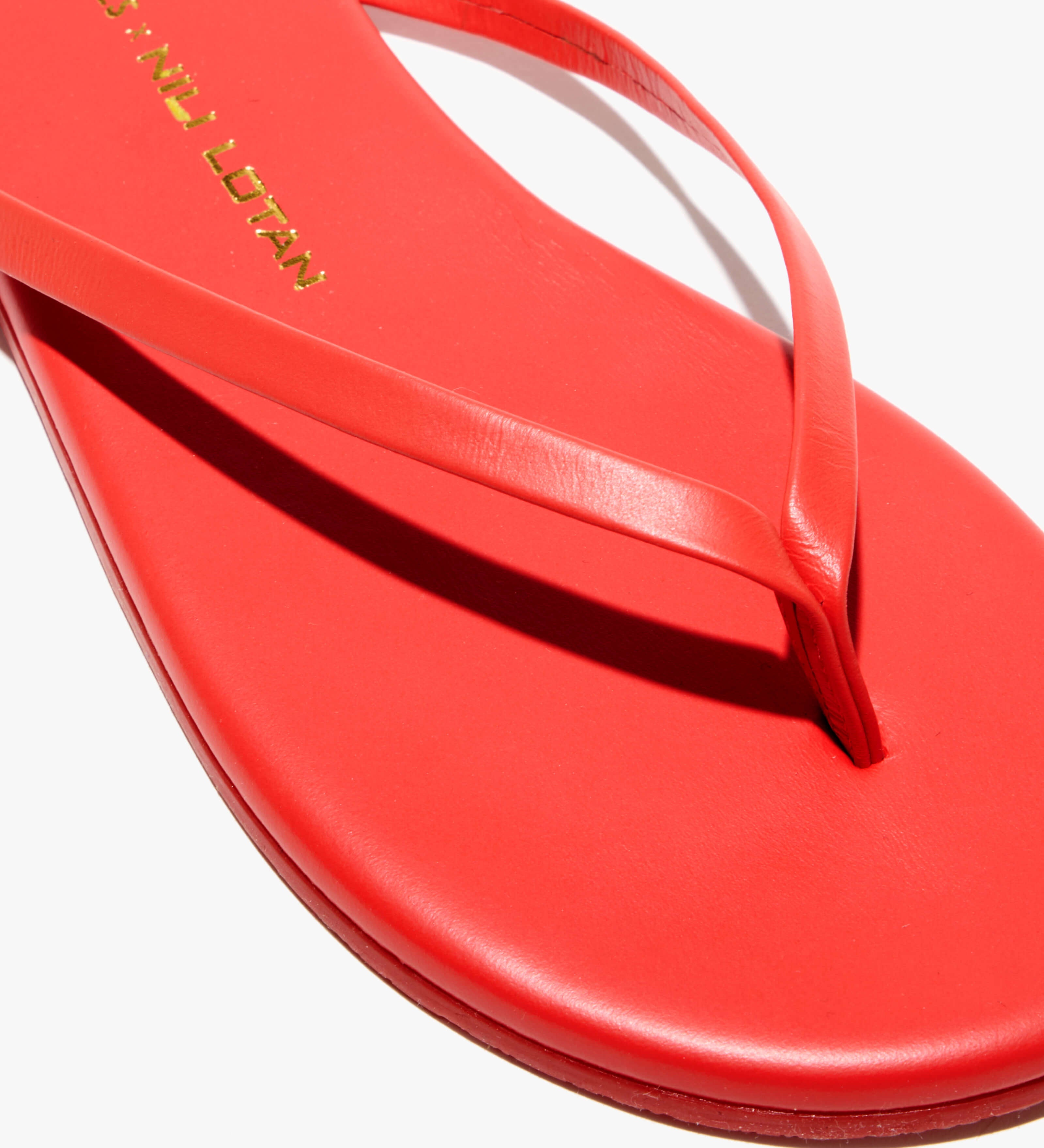 Nili Lotan - NL X TKEES LEATHER FLIP FLOP