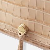 Veronica Beard - Croc - Embossed Edit Bag
