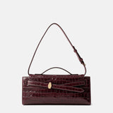 Veronica Beard - Croc - Embossed Veronica Beard Dash Clutch