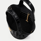 Veronica Beard - Croc - Embossed Anchor Bag