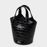 Veronica Beard - Croc - Embossed Anchor Bag