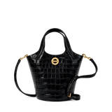 Veronica Beard - Croc - Embossed Anchor Bag