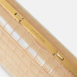 Veronica Beard - Croc - Embossed Barre Clutch