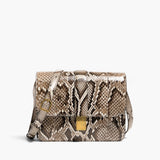 Khaite - Blake Crossbody Bag in Natural Python