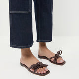 Loeffler Randall - Hadley Chocolate Bow Sandal