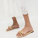 Loeffler Randall - Hadley Natural Bow Sandal