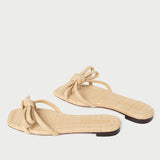 Loeffler Randall - Hadley Natural Bow Sandal