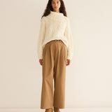 DÔEN - HALIA SWEATER -- IVORY