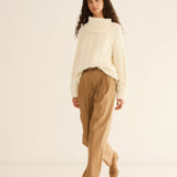DÔEN - HALIA SWEATER -- IVORY