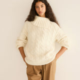 DÔEN - HALIA SWEATER -- IVORY